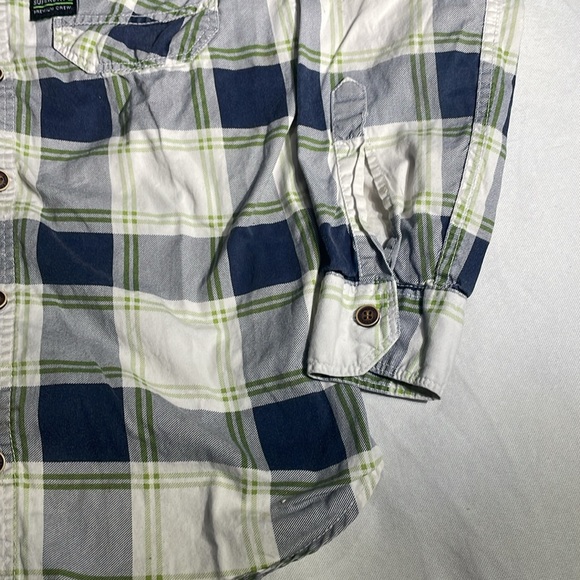 Superdry Premium Crew Women’s Button Down Plaid Shirt Size Medium - Picture 4 of 8